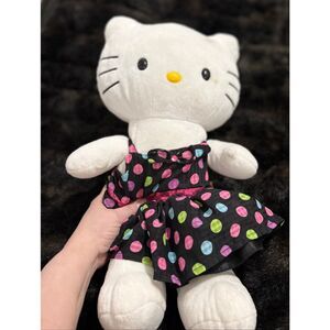 2013 Build A Bear Plush Hello Kitty 18” White With Dress Sanrio No Bow